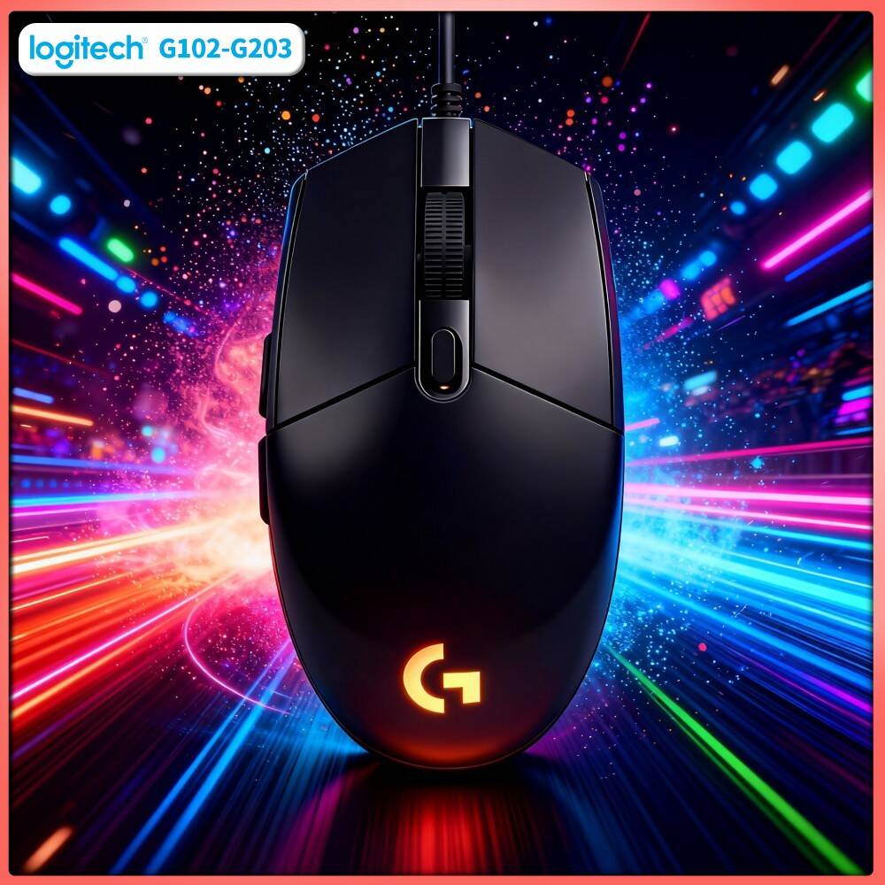 Logitech Mouse G203 - Ratón para Juegos Logitech G203 Prodigy