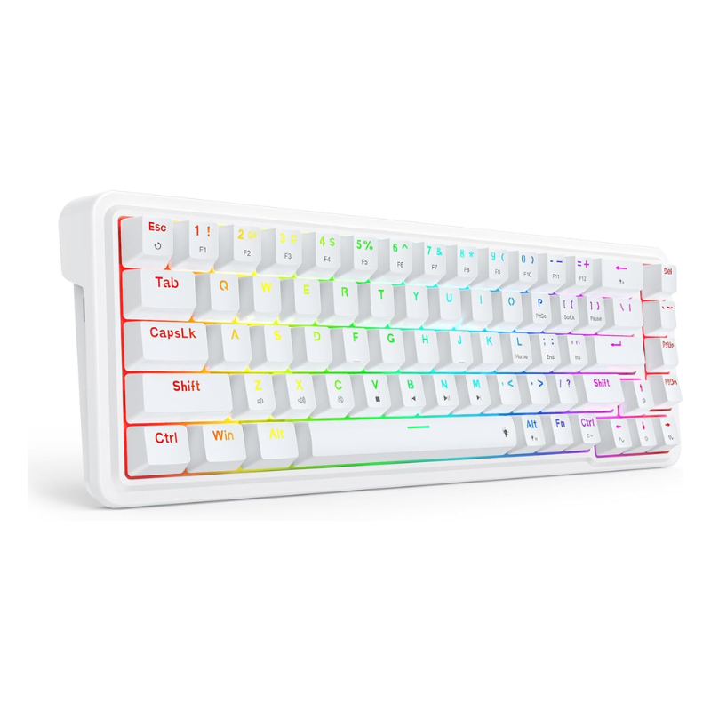 Gaming Keyboard No Noise - Redragon K709 65% Junta con cable