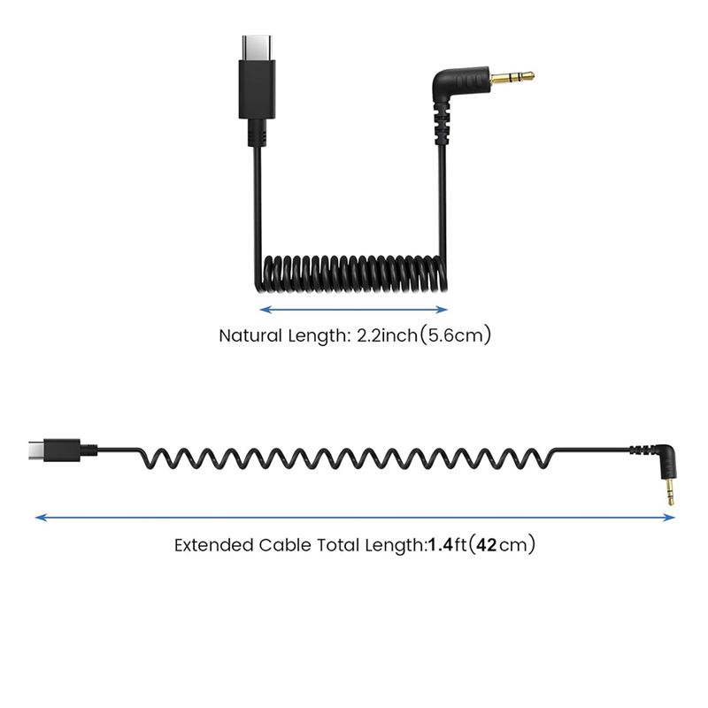 Coiled Usb Cable - Cable de audio DT21 USB C