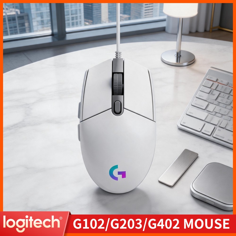 Logitech Mouse G203 - Ratón para juegos con cable Logitech