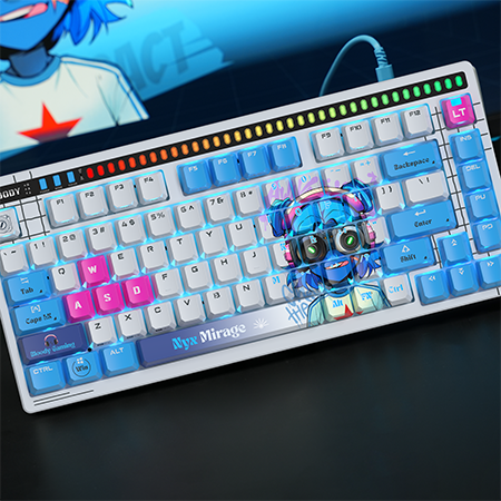 Gaming Keyboard No Noise - Teclado mecánico con cable A4Tech Bloody