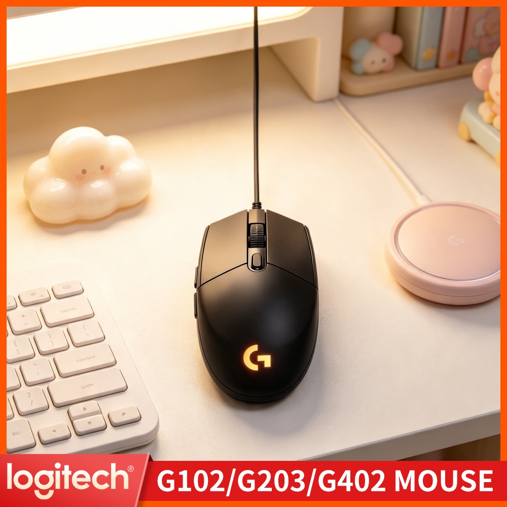 Logitech Mouse G203 - Ratón para juegos con cable Logitech