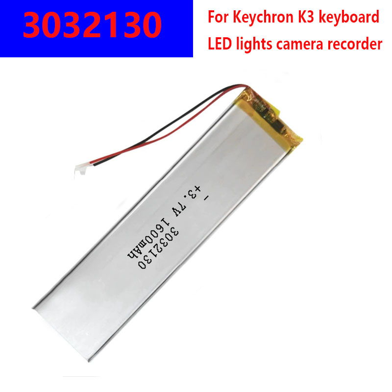 Gaming Keyboard Tester - ISUNOO 3032130 3,7 V 1800mAh nueva