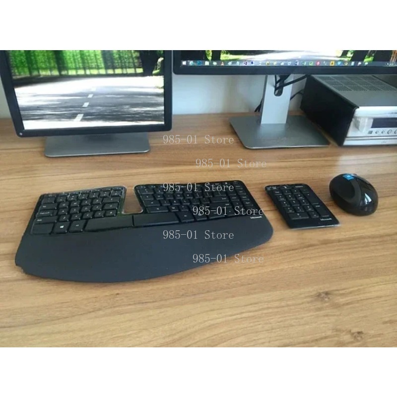 Gaming Keyboard Wireless - Conjunto de Teclado y Ratón Inalámbricos,
