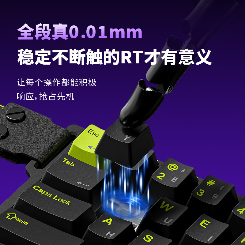 FURYCUBE-Teclado mecánico M30H - Gaming Keyboard Hand reseña y precio