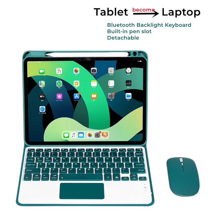 Funda con Teclado Retroilumina - Gaming Keyboard Mechanical Wireless reseña y precio