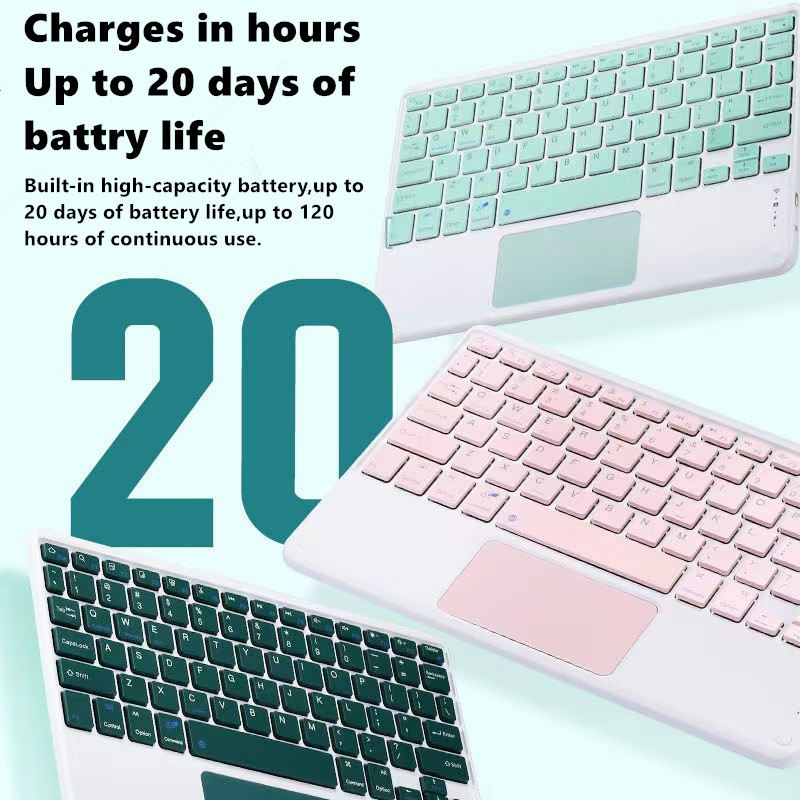 Funda con Teclado Retroilumina - Gaming Keyboard Mechanical Wireless reseña y precio
