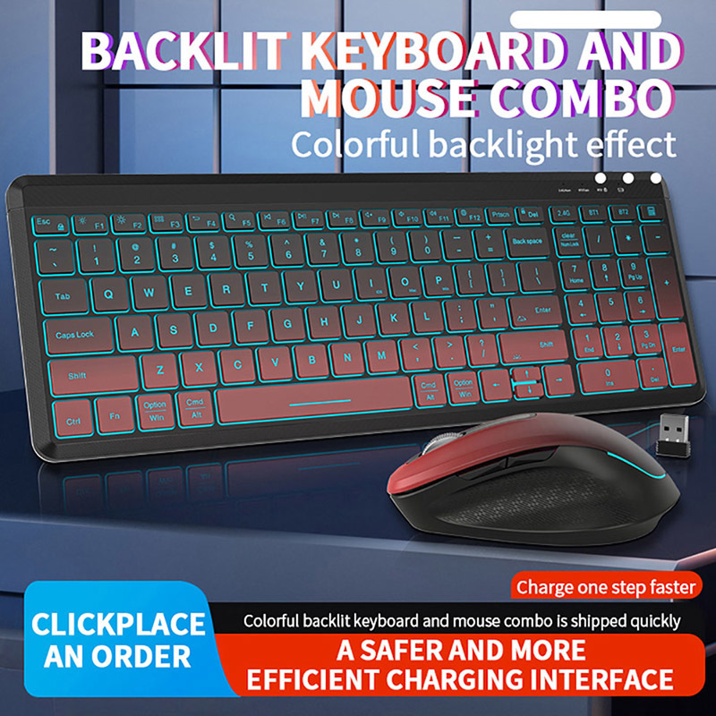 Teclado y ratón inalámbricos s - Gaming Keyboard Bundle reseña y precio