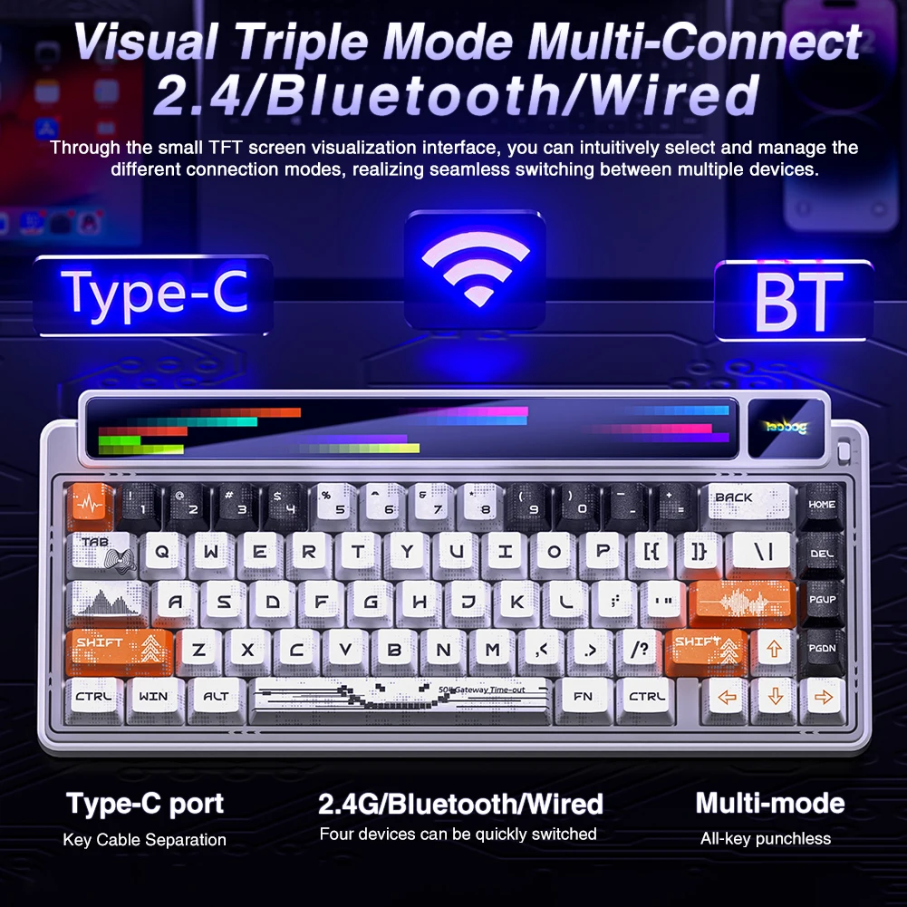 Teclado Mecánico Inalámbrico p - Gaming Keyboard No Noise reseña y precio