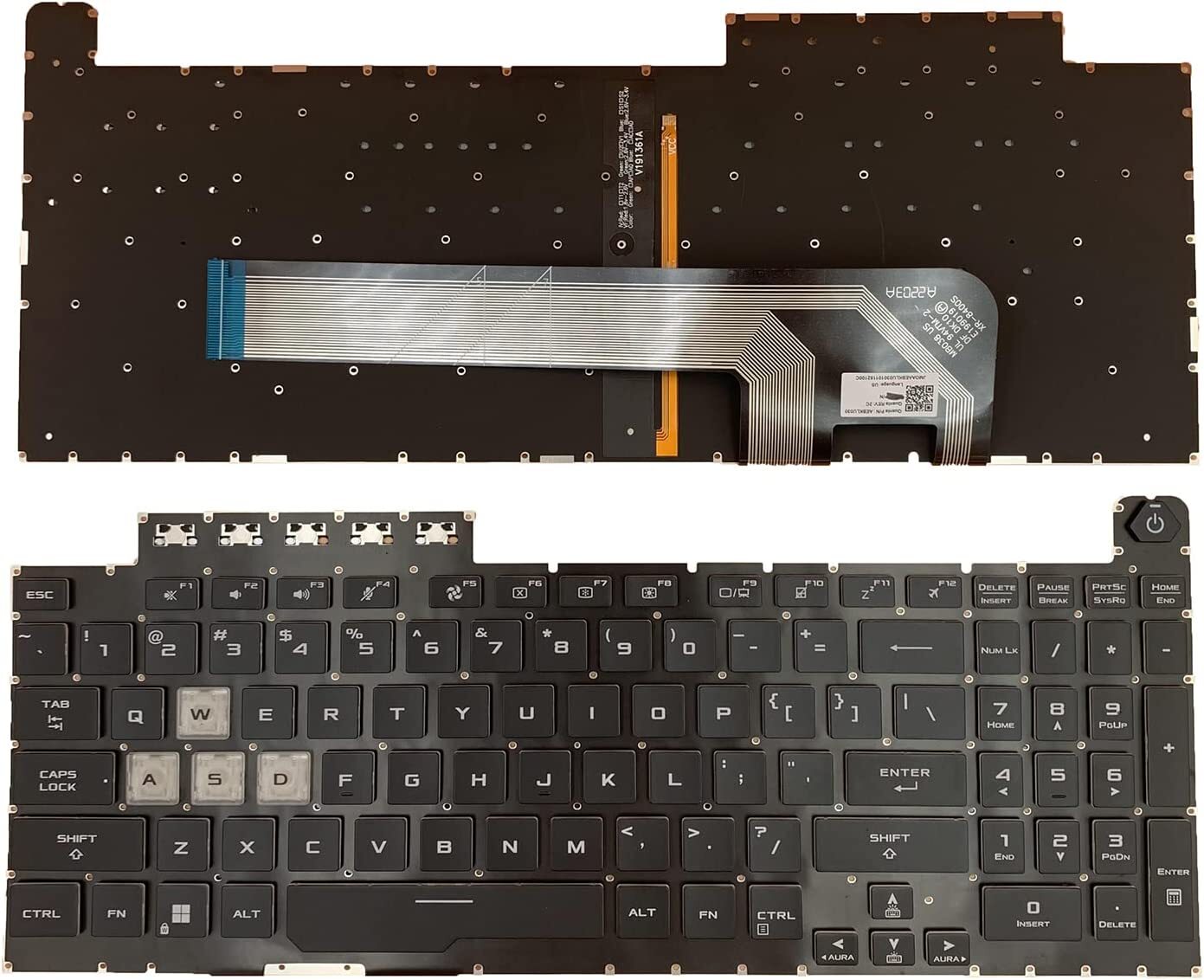 Nuevo teclado para portátil As - Gaming Keyboard Asus reseña y precio