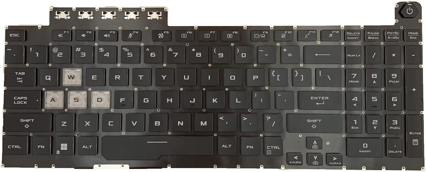 Nuevo teclado para portátil As - Gaming Keyboard Asus reseña y precio