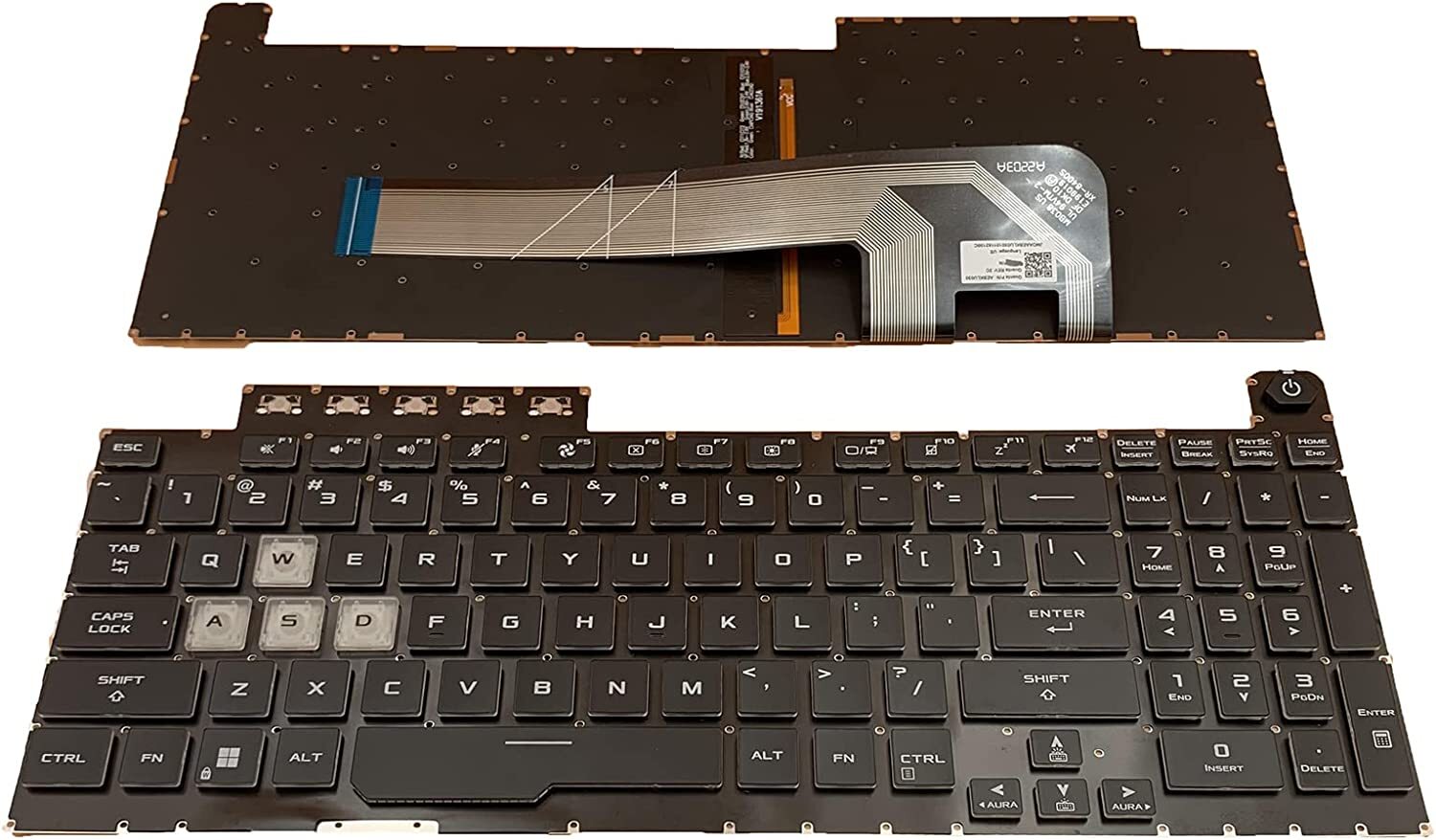 Nuevo teclado para portátil As - Gaming Keyboard Asus reseña y precio