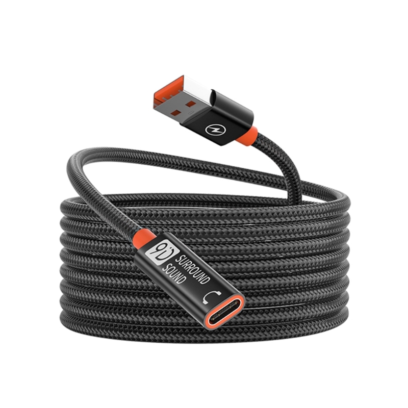 Cable carga USB A 3,0 macho A  - Coiled Usb Cable reseña y precio