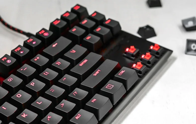 Teclado Mecánico para Juegos H - Gaming Keyboard Hyperx reseña y precio