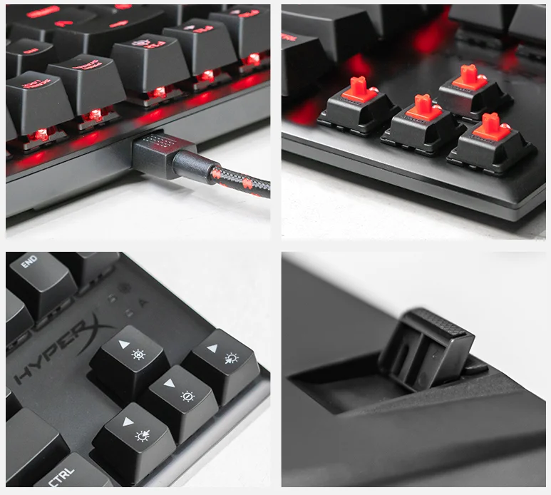 Teclado Mecánico para Juegos H - Gaming Keyboard Hyperx reseña y precio