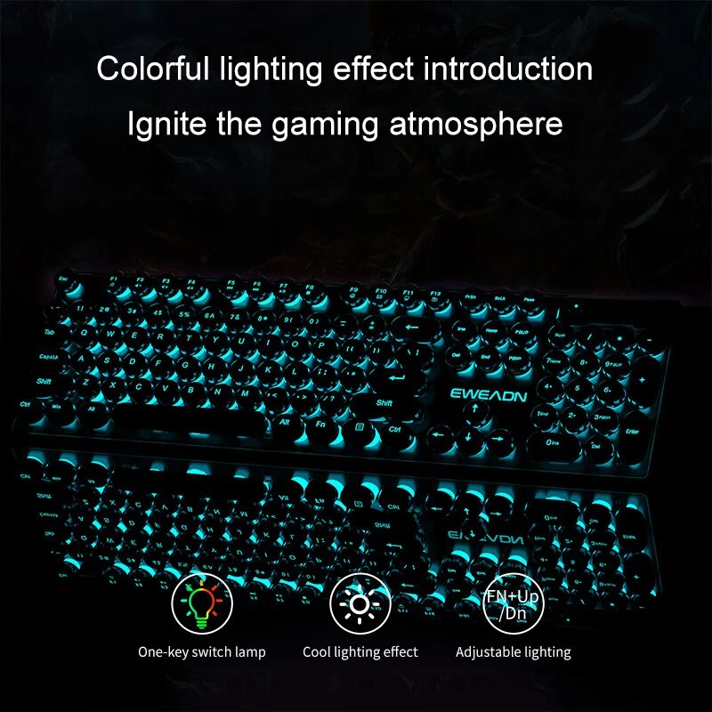 Conjunto de Teclado y Ratón Me - Gaming Keyboard Wireless reseña y precio