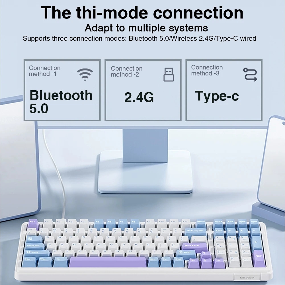 Aula F99 Teclado mecánico para - Gaming Keyboard Bundle reseña y precio