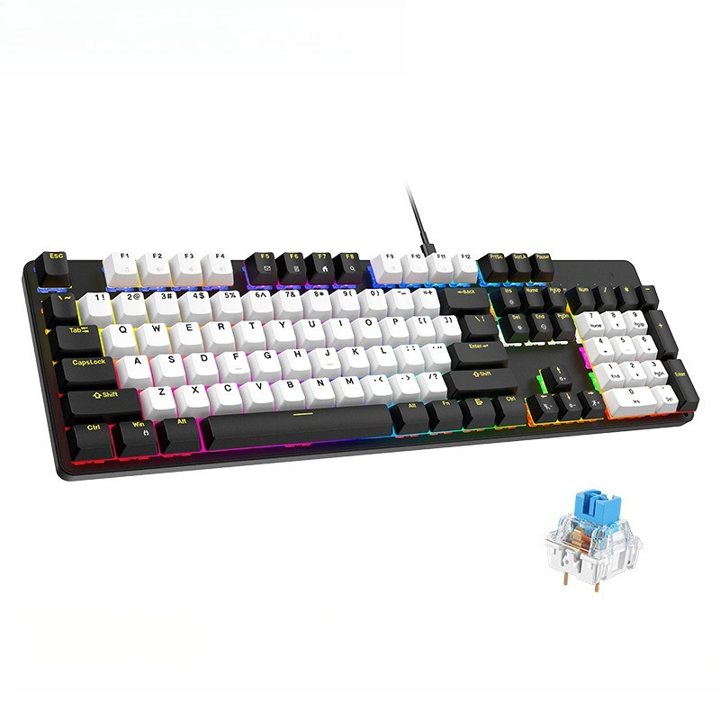 Teclado Mecánico para E-sports - Gaming Keyboard No Noise reseña y precio