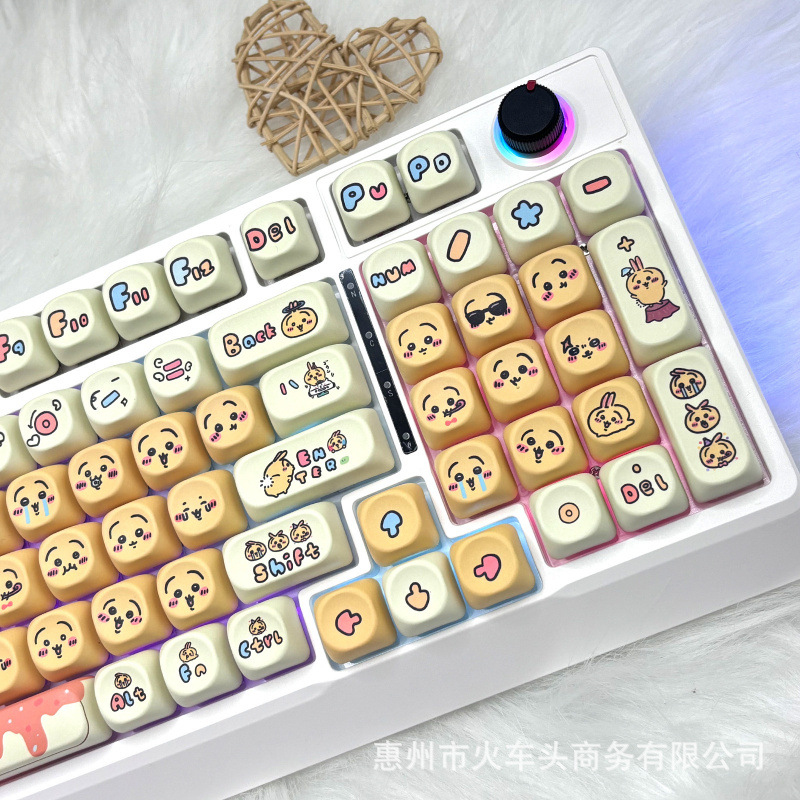 Juego de teclas Chiikawa con e - Gaming Keyboard Emoji reseña y precio