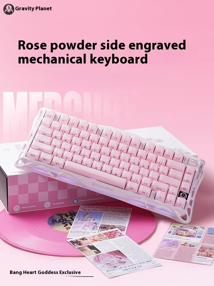 Grava Star Mercury K1 Teclado  - Gaming Keyboard Mechanical Wireless reseña y precio