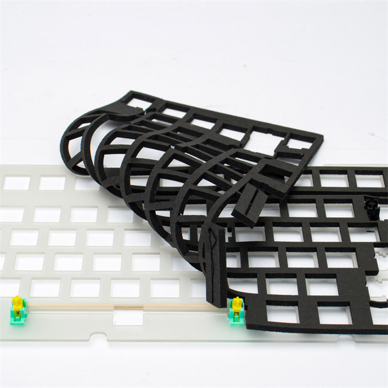 Teclado mecánico sándwich algo - Gaming Keyboard No Noise reseña y precio