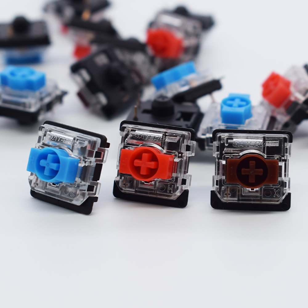 Gateron-Interruptor de perfil  - Gaming Keyboard Tester reseña y precio