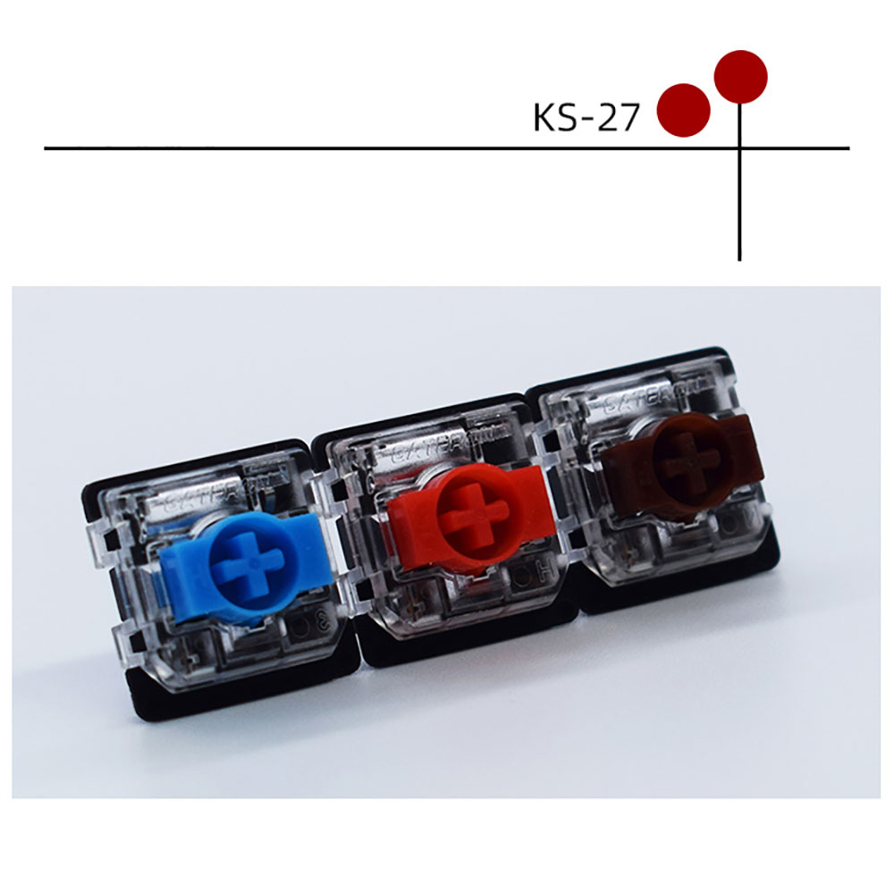 Gateron-Interruptor de perfil  - Gaming Keyboard Tester reseña y precio