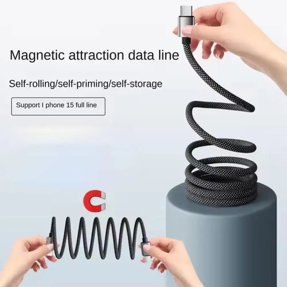 Cable de Carga Rápida USB-C Ma - Coiled Usb Cable reseña y precio