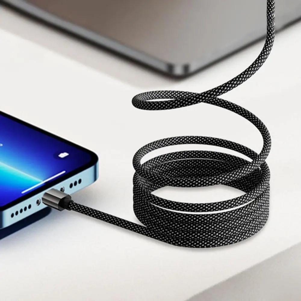 Cable de Carga Rápida USB-C Ma - Coiled Usb Cable reseña y precio