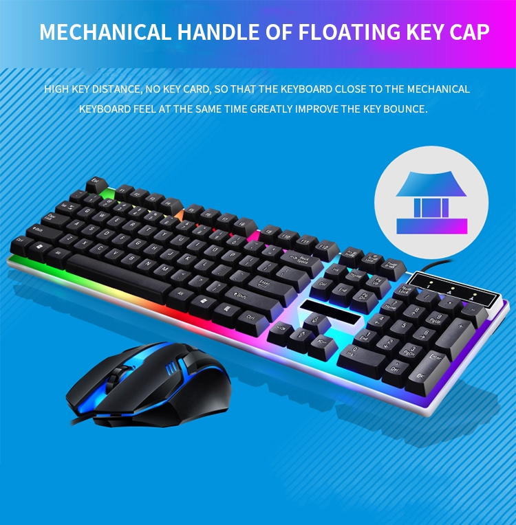 Teclado para juegos RGB, Kit d - Gaming Keyboard Bundle reseña y precio