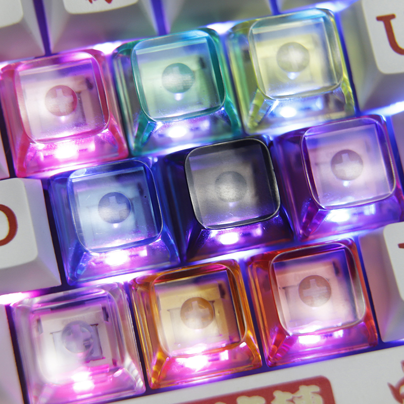 XDA Crystal PC Keycap Gaming M - Gaming Keyboard Tester reseña y precio
