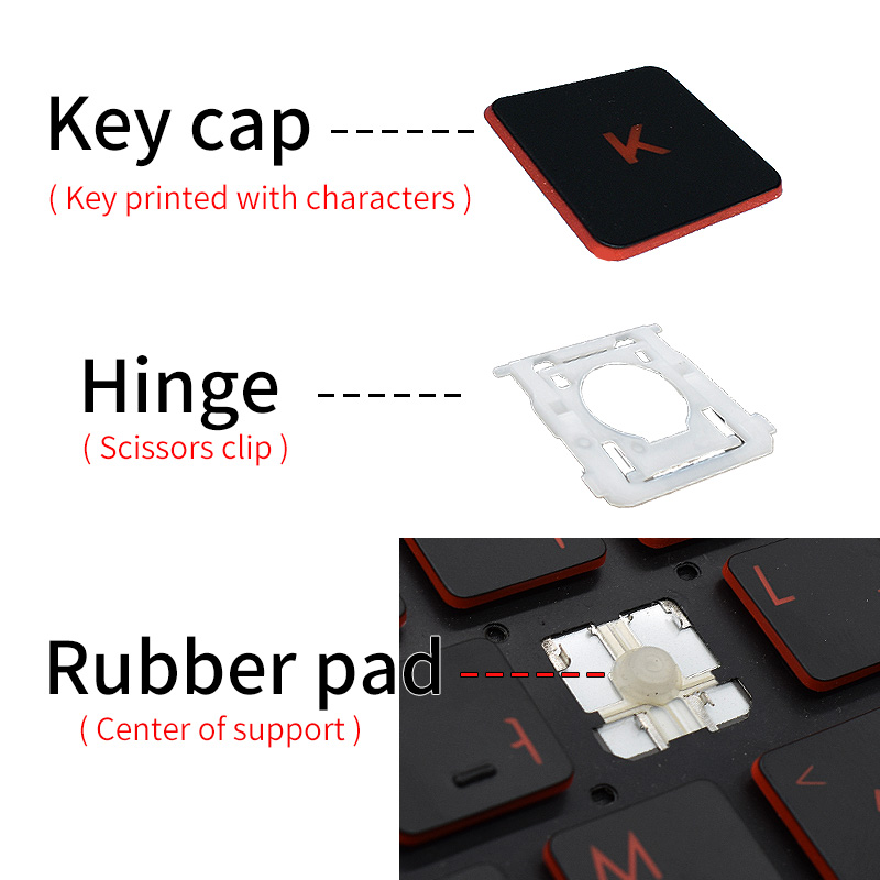 Tapa de tecla de repuesto con  - Gaming Keyboard Asus reseña y precio