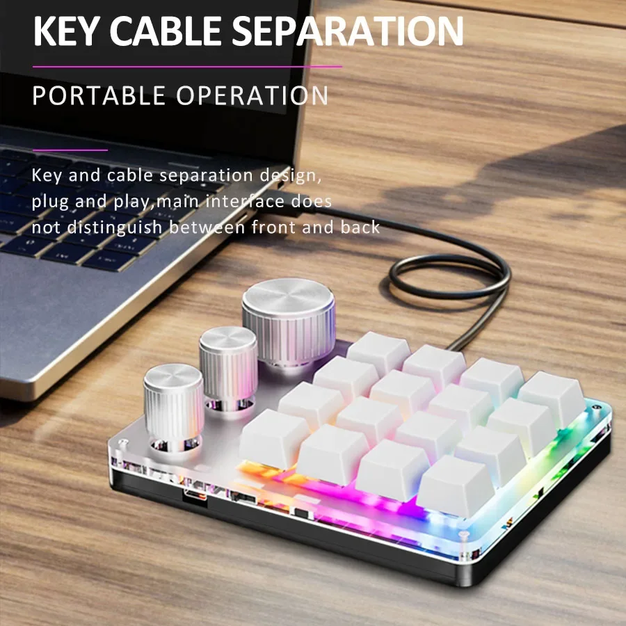 Macro de programación inalámbr - Gaming Keyboard Mechanical Wireless reseña y precio