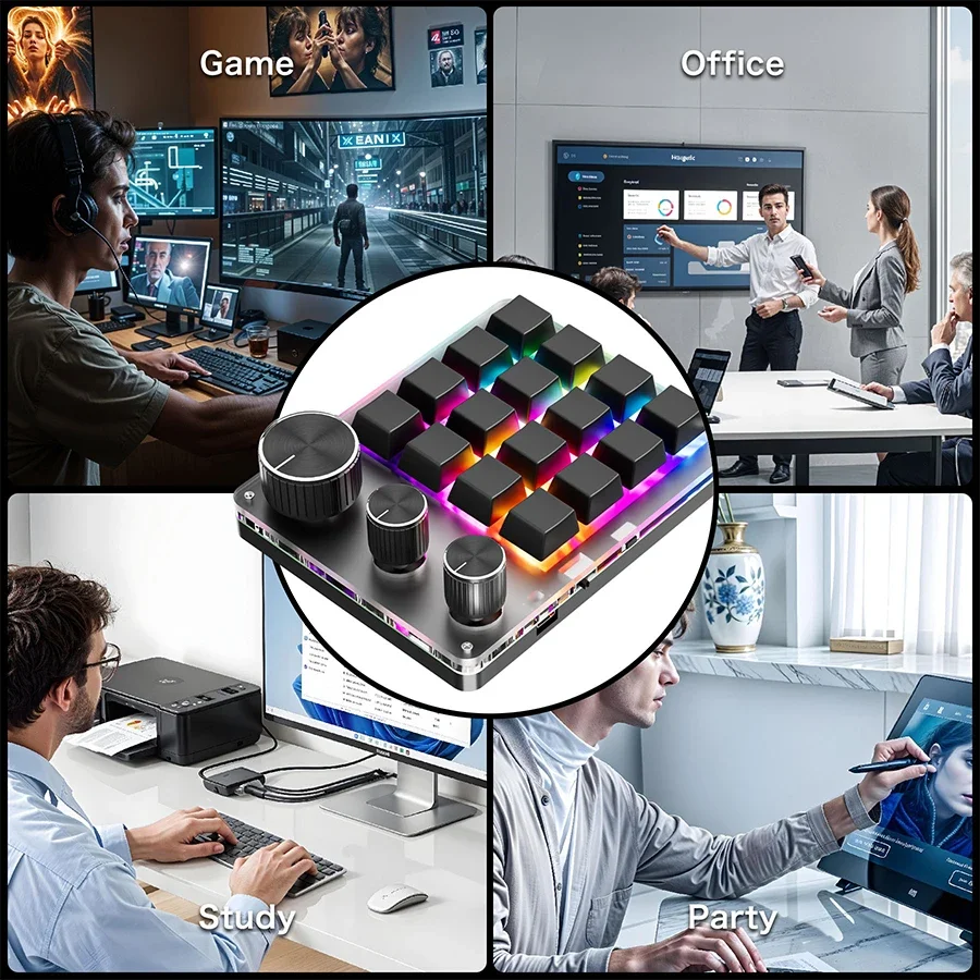 Macro de programación inalámbr - Gaming Keyboard Mechanical Wireless reseña y precio