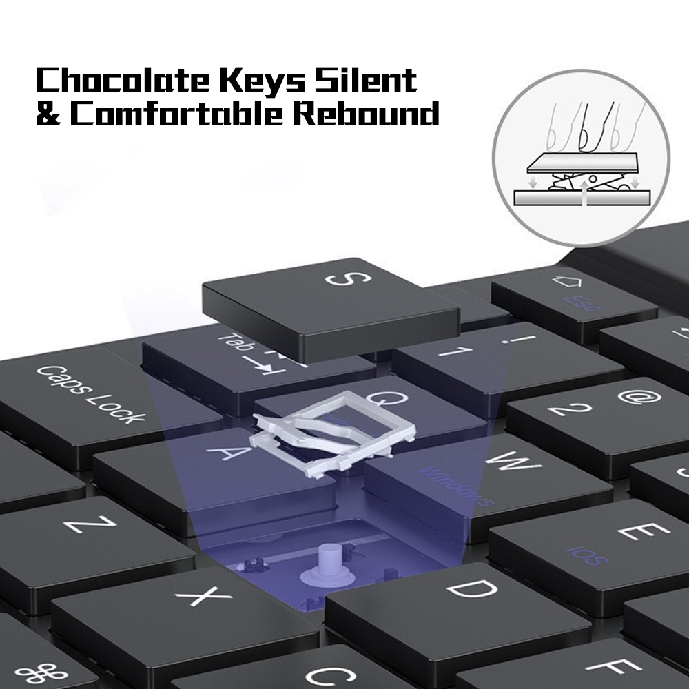 Teclado y ratón JP-Bluetooth p - Gaming Keyboard Wireless reseña y precio