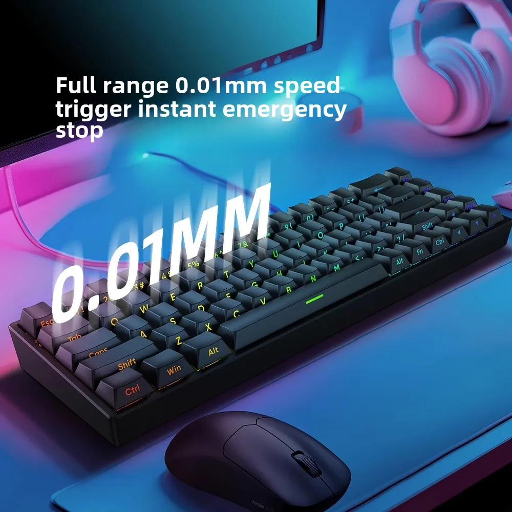 Mars 68 PRO teclado mecánico d - Gaming Keyboard Mechanical Wireless reseña y precio