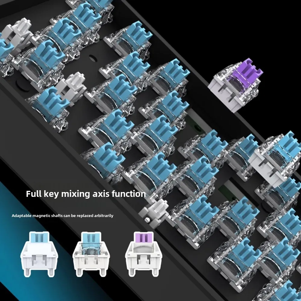 Mars 68 PRO teclado mecánico d - Gaming Keyboard Mechanical Wireless reseña y precio