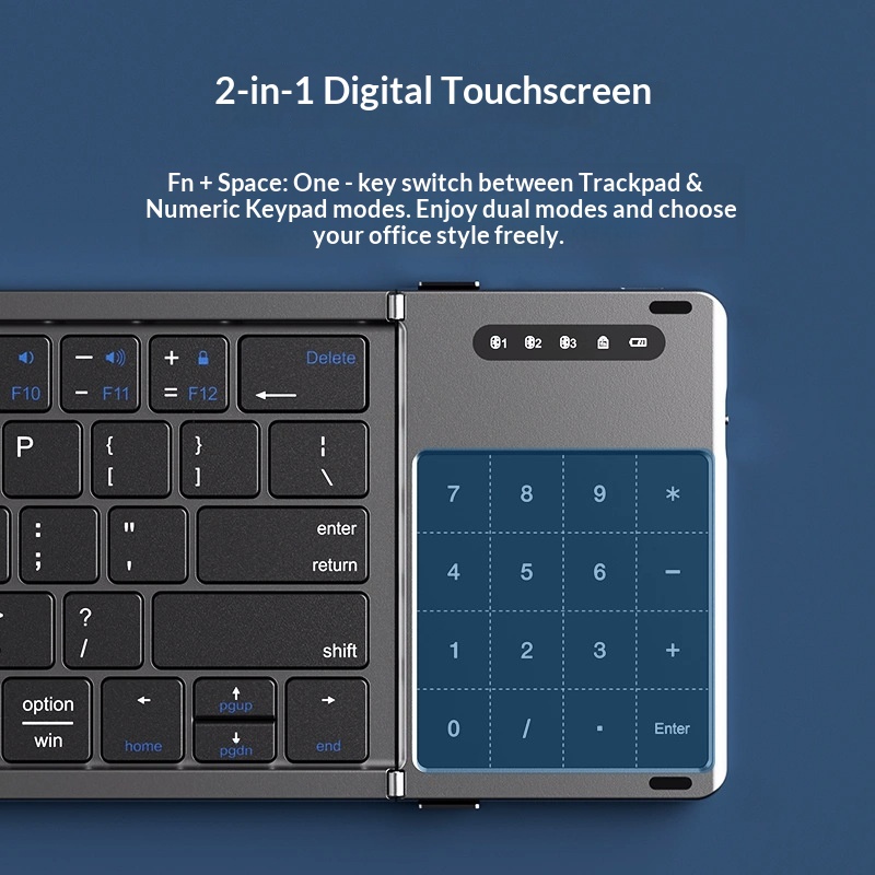 Teclado inalámbrico Bluetooth  - Gaming Keyboard Wireless reseña y precio