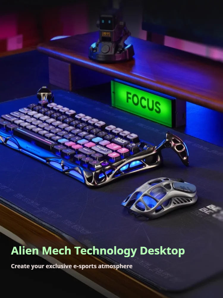 Ratón inalámbrico GravaStar M1 - Gaming Keyboard Mechanical Wireless reseña y precio
