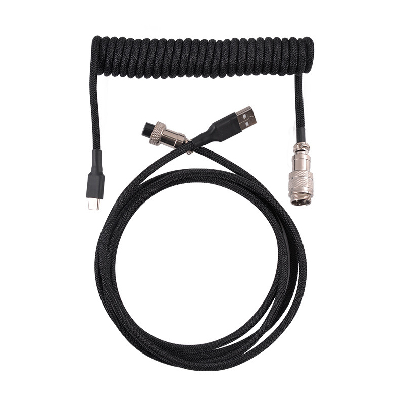 Cable en espiral para teclado  - Coiled Usb Cable reseña y precio