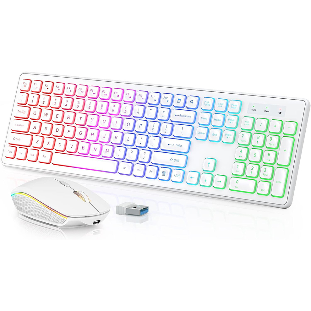 Teclado y ratón inalámbricos r - Gaming Keyboard Bundle reseña y precio