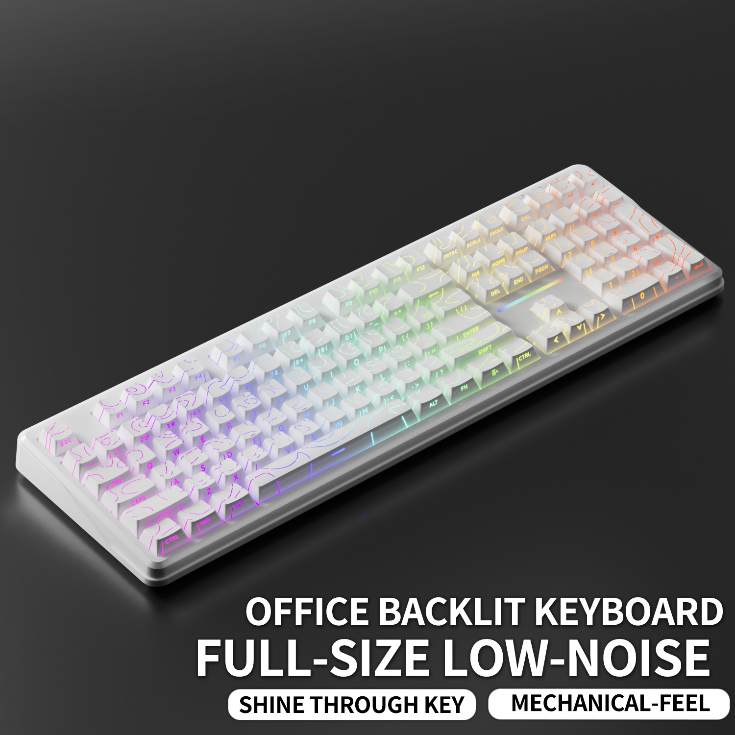Teclado V108 Pro con Cable e I - Gaming Keyboard No Noise reseña y precio